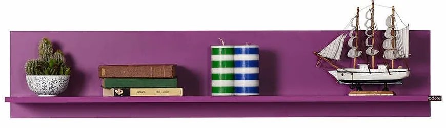 Nástenná polica RAF 120x25 cm - výber z 5 prevedení