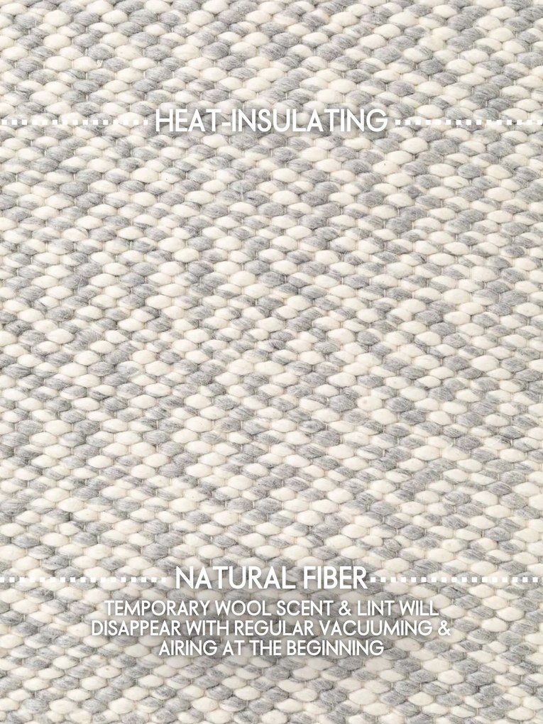 ELLE Decoration, Kusový koberec Lyon Beans 106317 Natural Cream Grey kruh z kolekcie Elle, 160x160 (priemer) kruh, šedá, obývacia izba