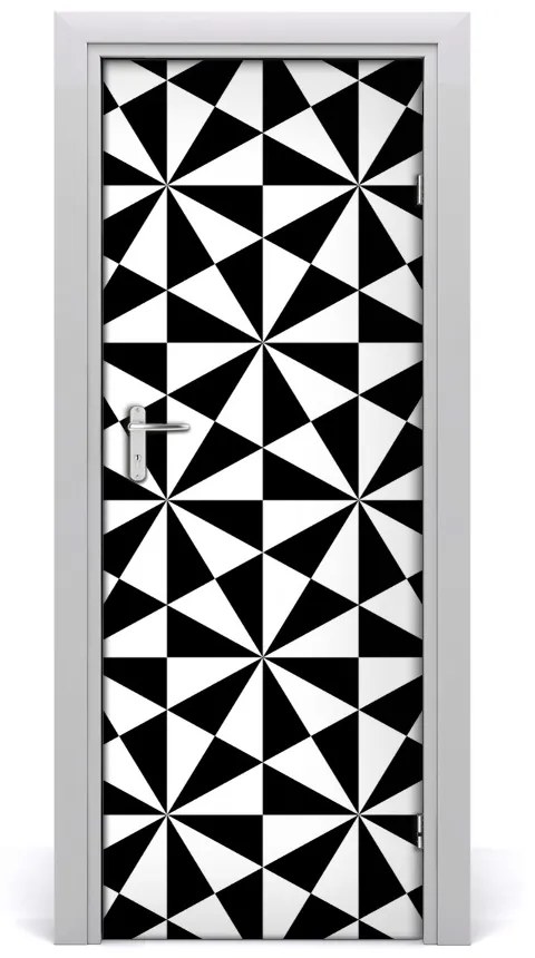 Fototapeta na dvere geometrické pozadie 95x205 cm