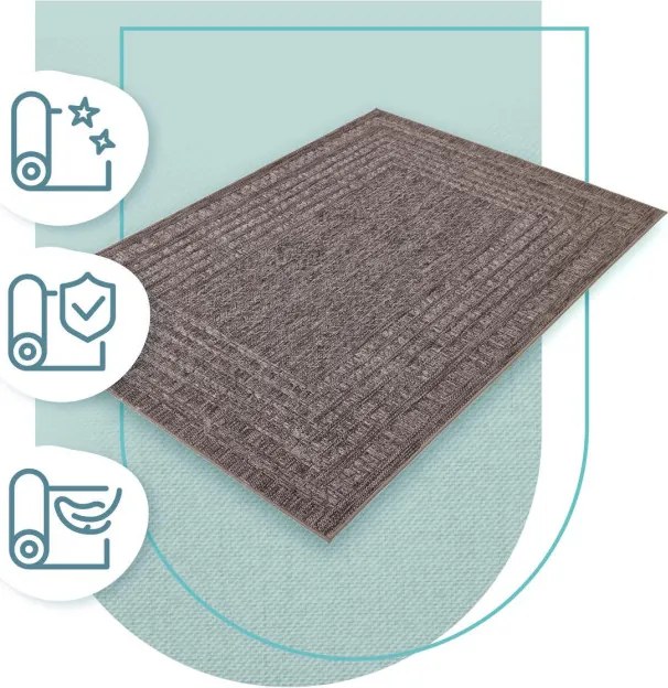 Koberec šnúrkový  Balta Timber 36317 994