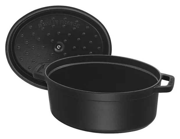 Staub Hrniec STAUB oválny 15 cm čierny 0,6l