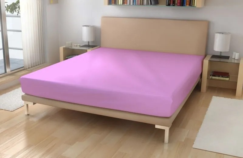 Polášek Jersey plachta s elastanom - Modrá | 90 x 200 cm