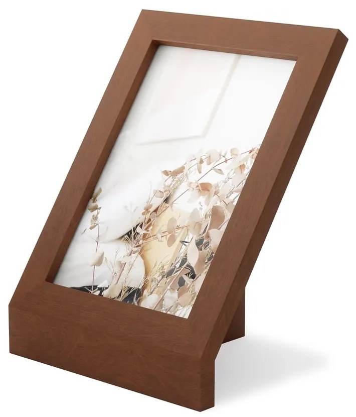 Fotorámeček Umbra PODIUM 14x18cm ořechový