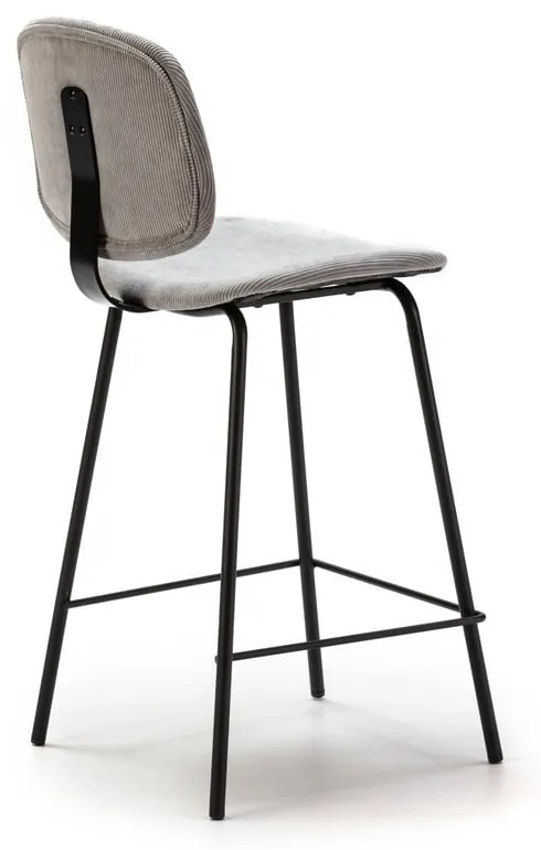 Svetlosivé barové stoličky v súprave 2 ks (výška sedadla 66 cm) Arus – Marckeric