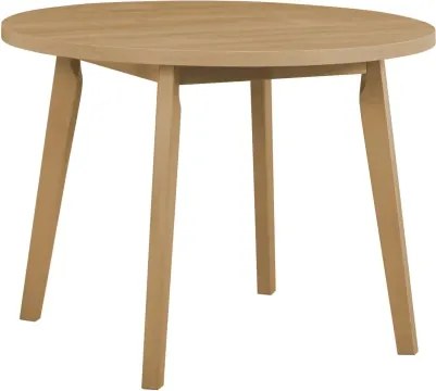 Okrúhly jedálenský stôl Norveg 100 cm, dub grandson%