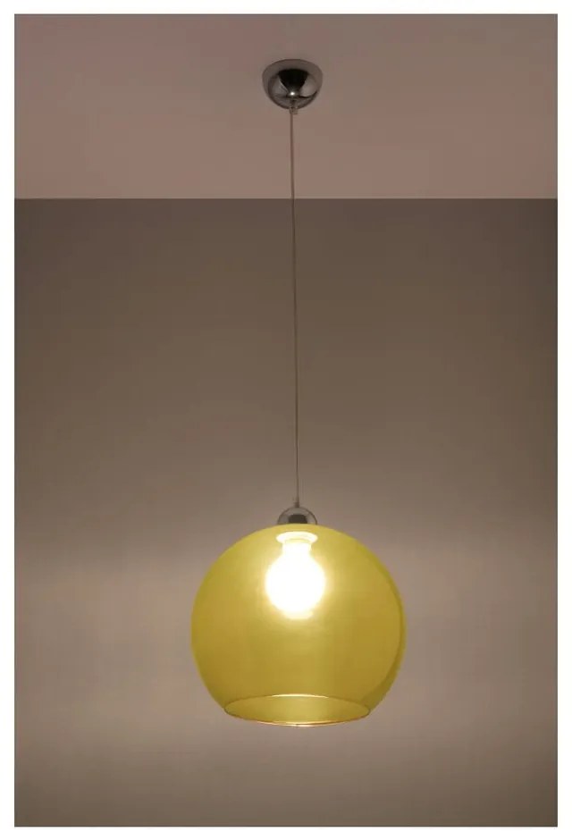 Žlté stropné svietidlo Sollux Bilbao