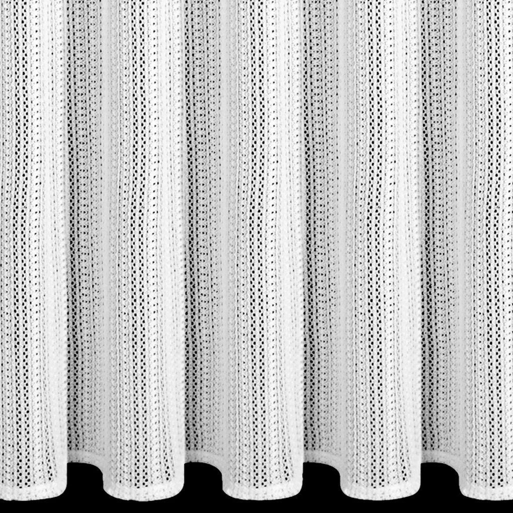 ZÁCLONA NA PÁSKE PATRICIA 140X270 CM BIELA