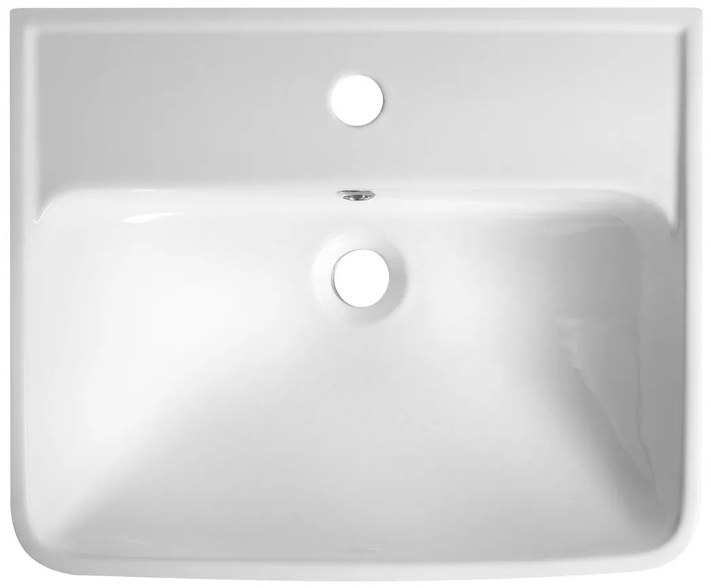 SANOVIT Sapho, NEON nábytkové umývadlo 45x41,5 cm, biela, 201.130.0
