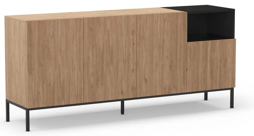 Komoda v prírodnej farbe 180x80 cm Cailin – Marckeric