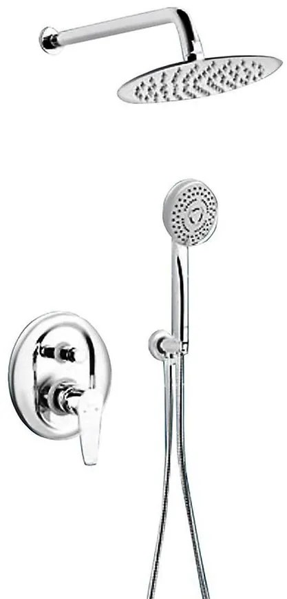 Sprchovací set pod omietku Algeo BAG7P-SET1-S