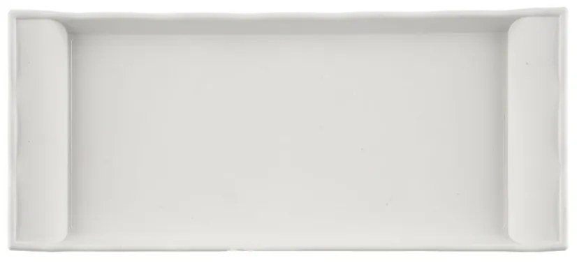 Orion Servírovací podnos Retro biela, 29,5 x 13 cm