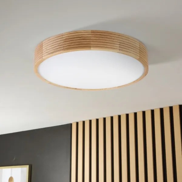 BRILAGI - LED stropné svietidlo CARVALHO MODERN 3xE27/60W/230V, priemer 47,5 cm, dub