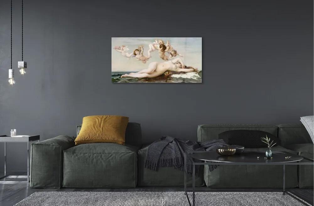 Obraz na skle Zrodenie Venuše 100x50 cm