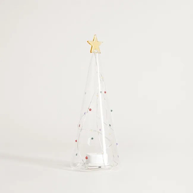 Vianočná dekorácia LAAWEL LED vianočný stromček 757433