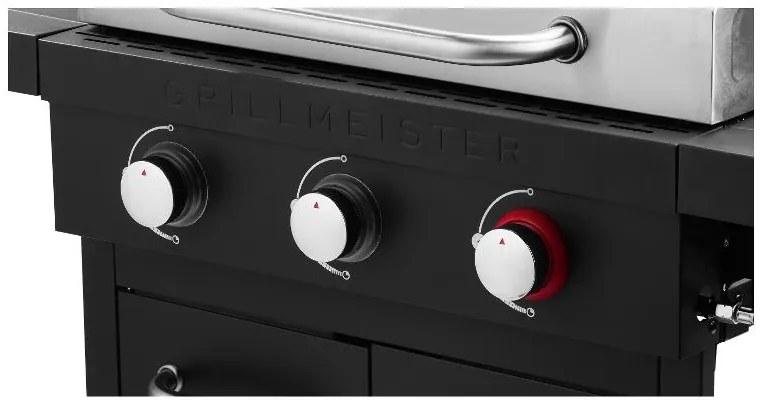 Grillmeister Plynový gril s 3 plameňmi  (100391178)