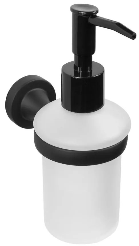 Dávkovač mydla s úchytom carbon čierny CKB-7429 99