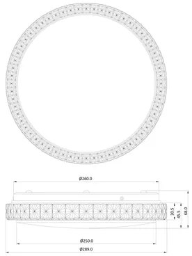 Stropné svietidlo FRIDA LED 14370-00