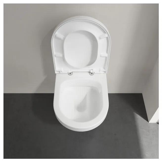 Villeroy & Boch Architectura Combi-Pack - SET Závesné WC + sedátko SoftClosing, alpská biela 4694HR01