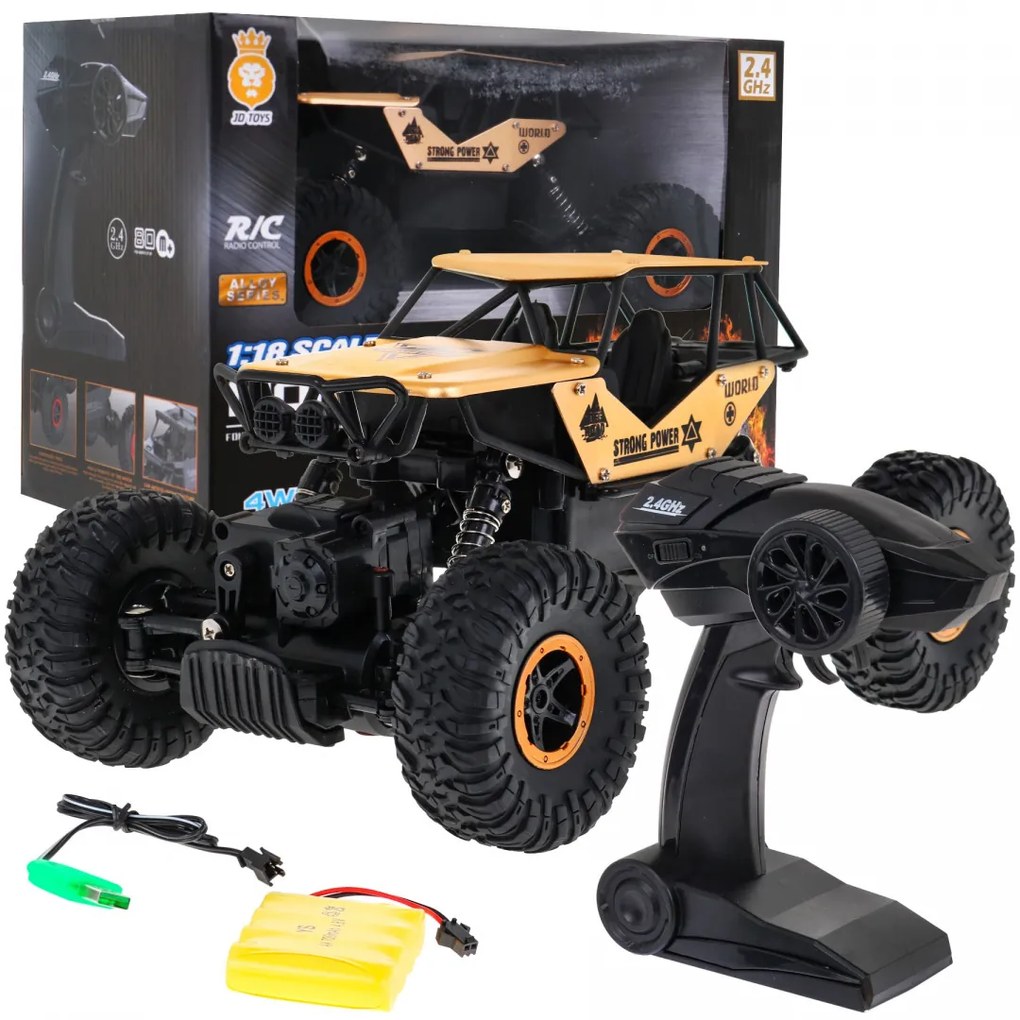 RAMIZ Pásové R/C - auto Monster 1:18 Gold