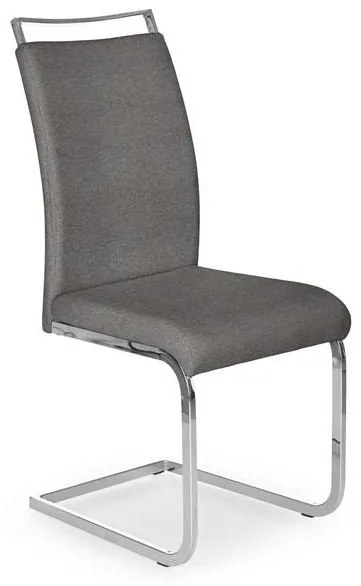 Jedálenská stolička Kato (siva + strieborna). Vlastná spoľahlivá doprava až k Vám domov. 1048773