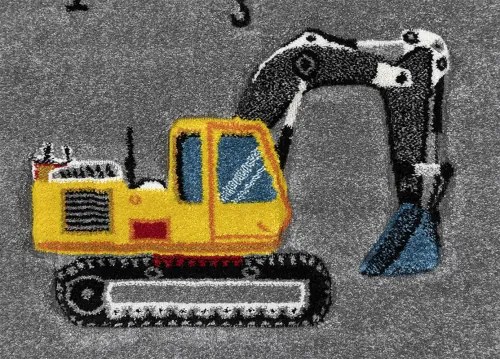 Koberce Breno Kusový koberec DIAMOND KIDS 24220/95, sivá, viacfarebná,140 x 200 cm