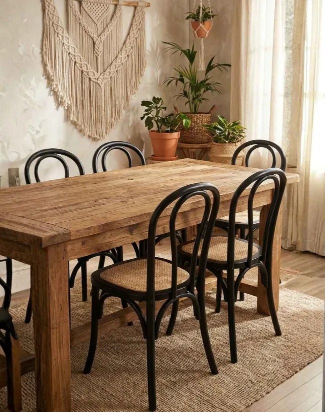 Drevená kaviarenská stolička Borgo dark