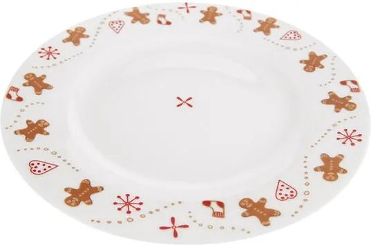Porcelánový dezertný tanier PERNÍČEK 20 cm