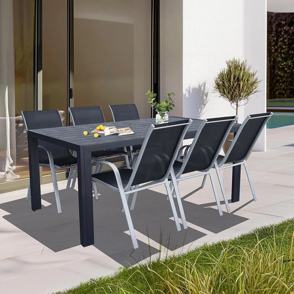 Set záhradného nábytku VIKING XL +6x ALINA