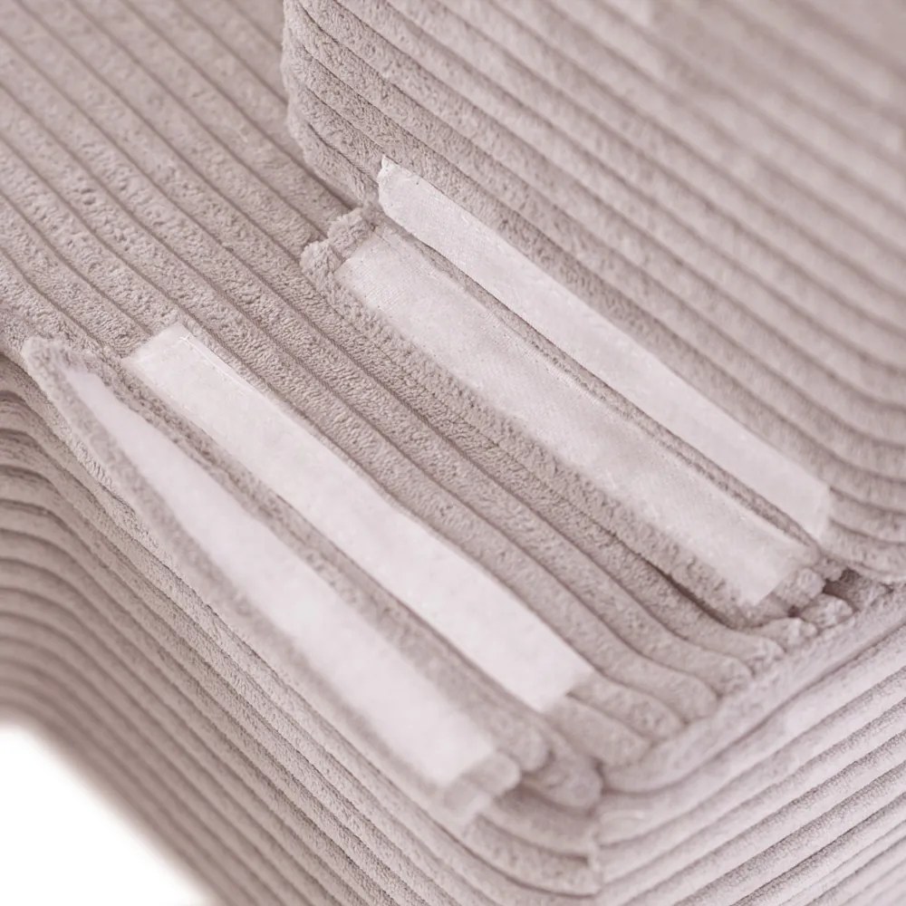 Rozkladacia detská pohovka - béžová, prémiový menčester