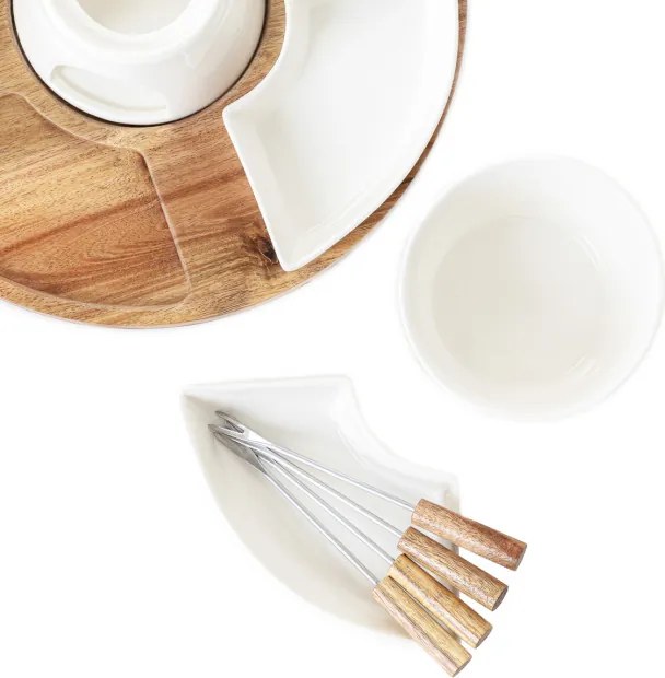 Súprava na fondue MOOKA s otočným podstavcom 844169