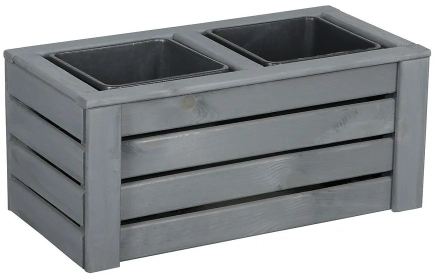 Kvetináč Kwartet II šedá