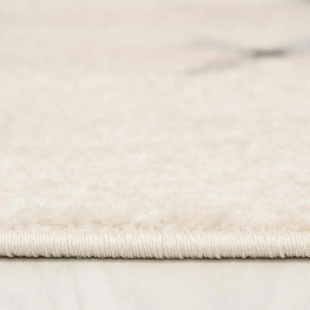 Detský kusový koberec Lemur krémový 160x220cm