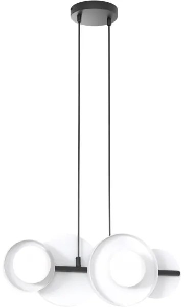 Závesný luster na lanku MODEL 4xG9/8W/230V biely