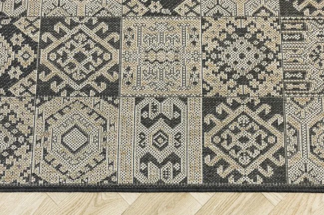 Koberec / behúň FLEX 19636/P10 grafitový