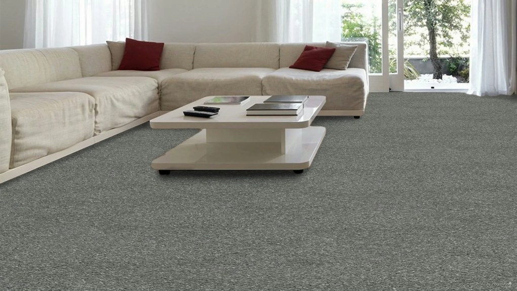 Lano, Metrážny koberec Aura 850, na mieru, šíře 4m,5m, šedá, ab (mriežka), chodba / predsieň