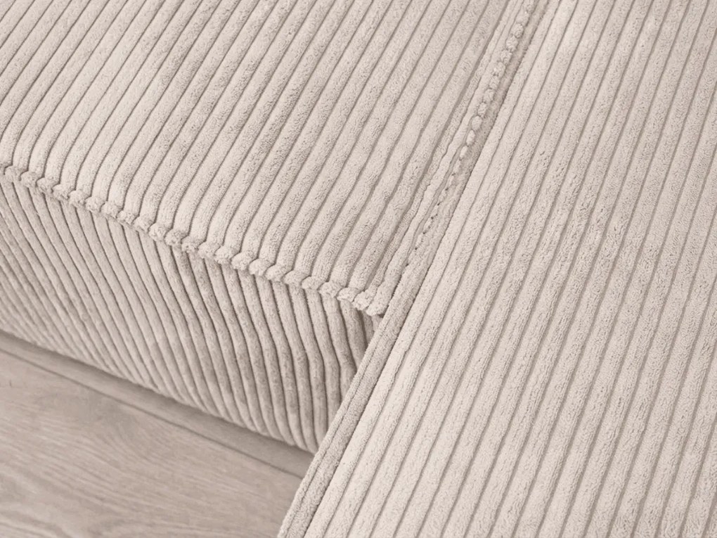 AKCIA Svetlo béžová sedacia súprava do U SMART COSARO 295x140 cm II. akosť