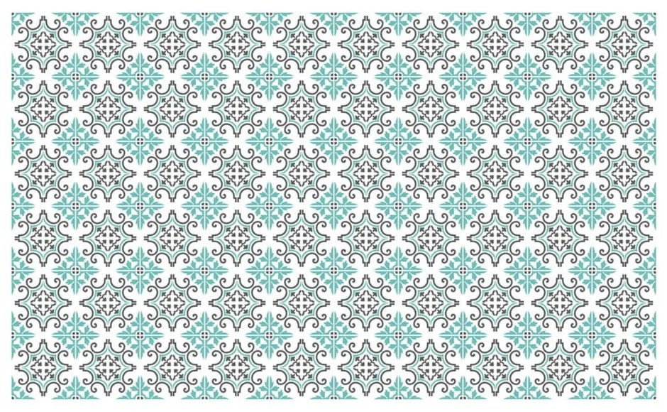 Sada 60 samolepiek v tvare dlaždice Ambiance Paco, 10 x 10 cm