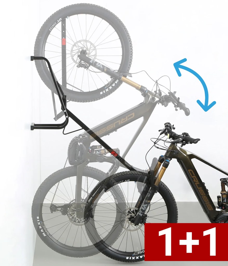 Držiak na elektrobicykle UpBike s hydraulickým zdvihom 1+1 ZADARMO