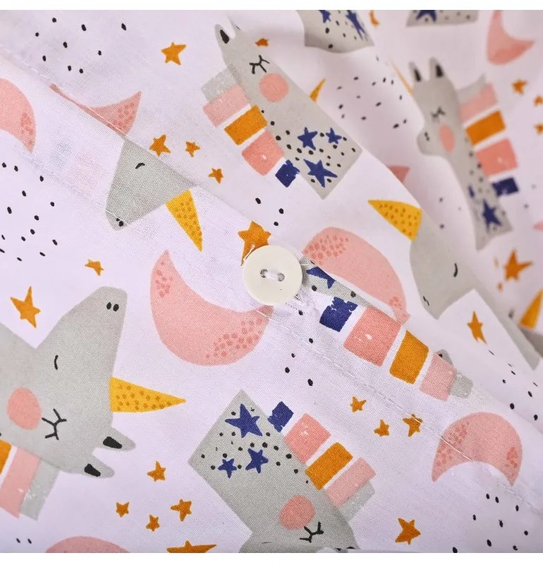 Obliečky detské bavlnené Unicorn EMI, Detský set 90x130 + 45x65