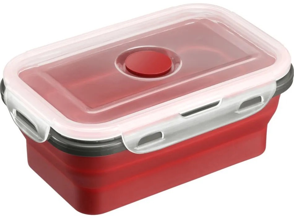 Westmark Skladacia dóza na jedlo, hranatá, 600 ml, M