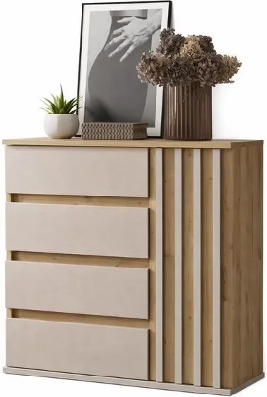 PREDSIEŇOVÁ STENA ESTER KAŠMÍR + DUB ARTISAN 120 cm