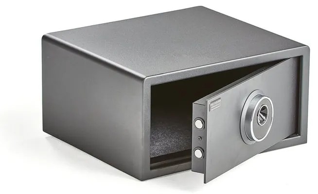Trezor s odomykaním na odtlačok prsta MAYNARD, 230x450x400 mm
