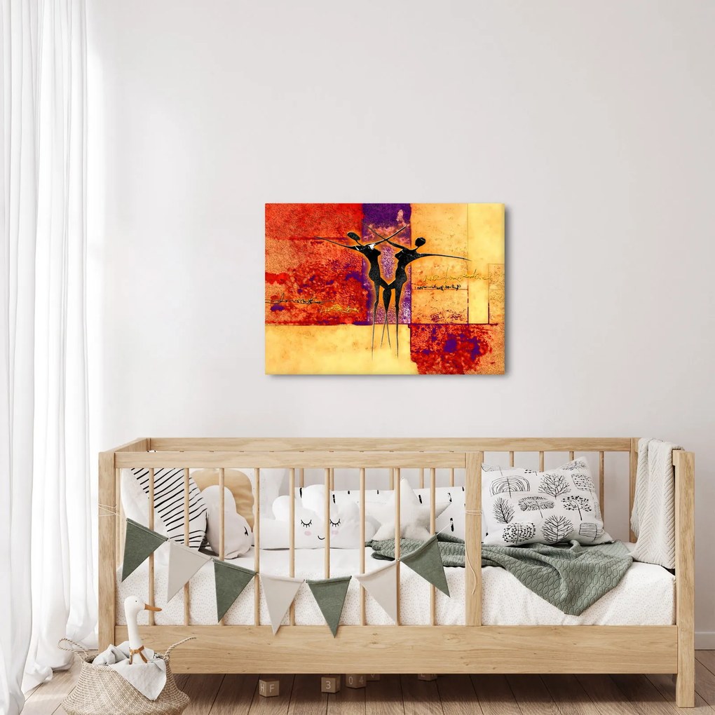 Obraz - Africká bohyňa (70x50 cm)