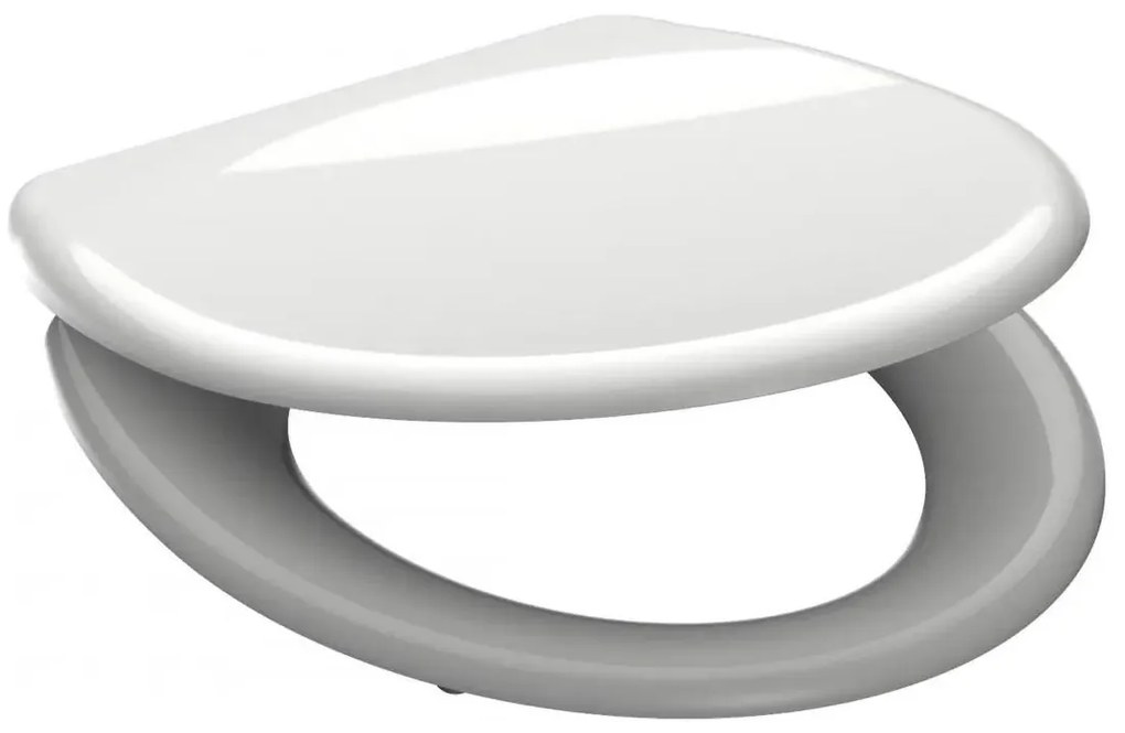 Schütte 82300-A - WC sedadlo WHITE SoftClose duroplast