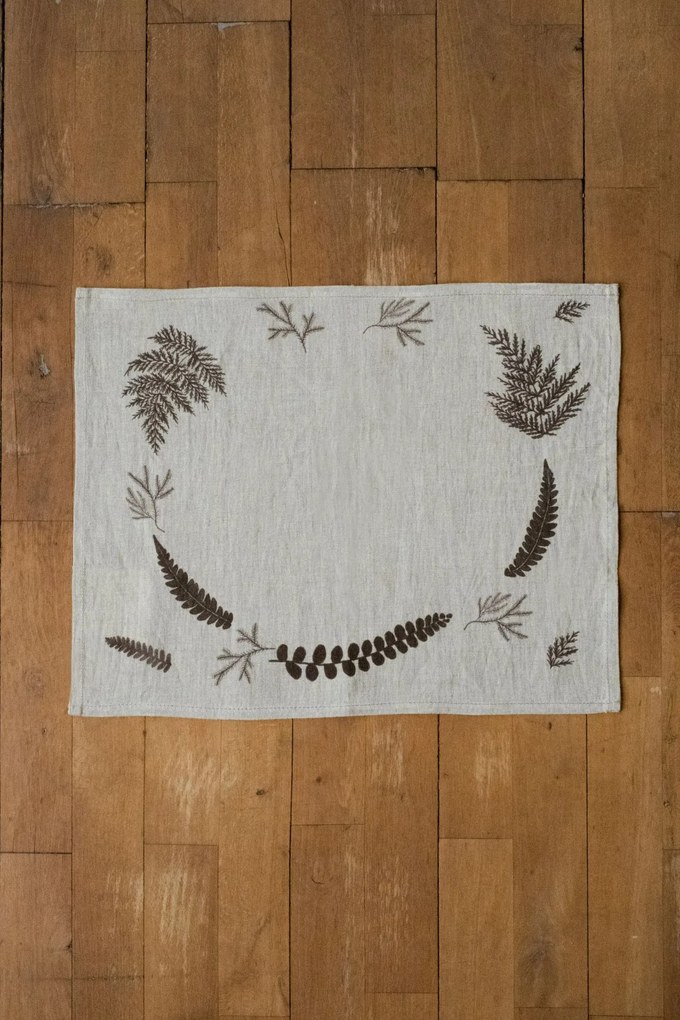 Fine Little Day Ľanové prestieranie Fern 35 x 45 cm