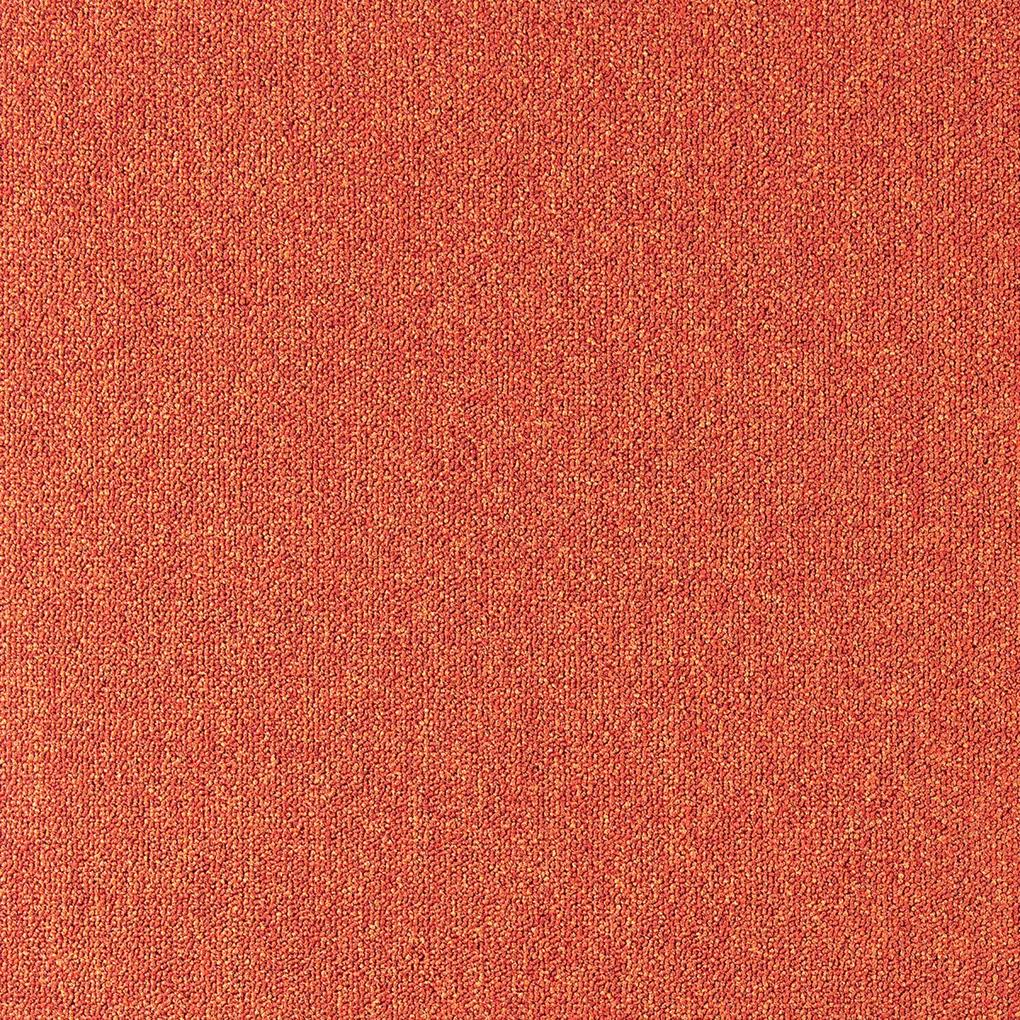 Tapibel Metrážny koberec Cobalt SDN 64038 - AB oranžový, záťažový - S obšitím cm