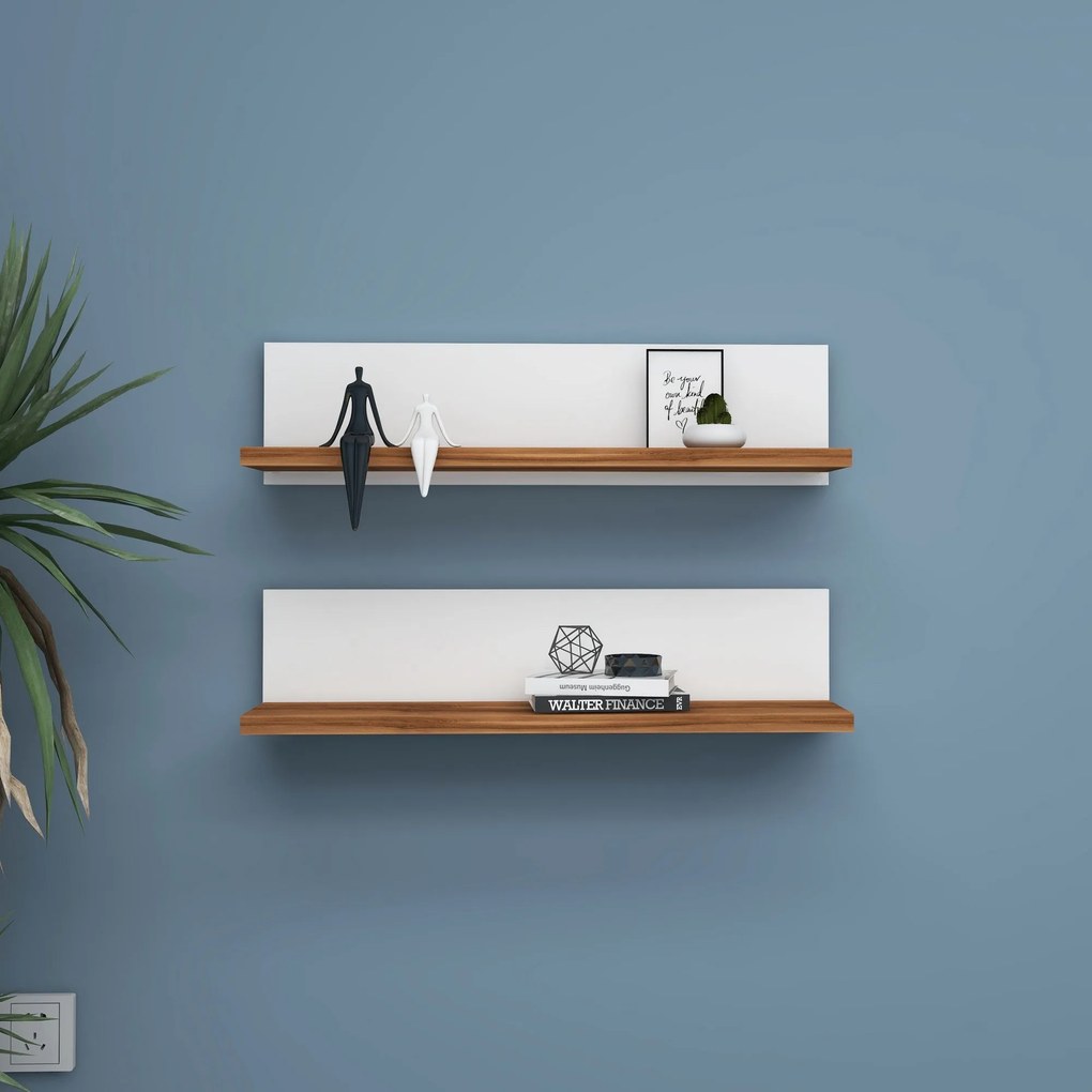 Nástenná polica Shelf - White