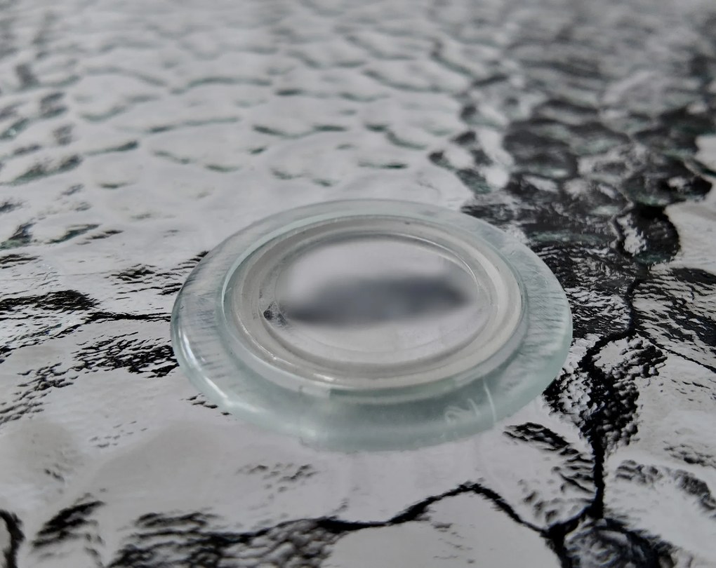 TRENDIE Záhradný stôl so sklom 120x70cm