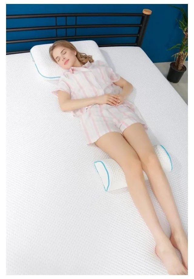 Ergonomický vankúš s výplňou z pamäťovej peny 18x42 cm – Mila Home