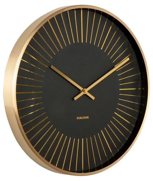 Karlsson 5917BK dizajnové nástenné hodiny 40 cm